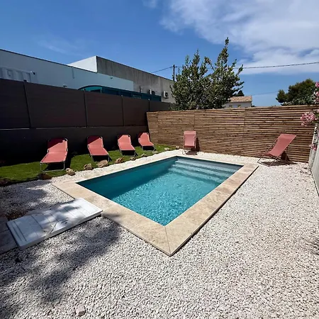 Hébergement de vacances Bas De Villa, 6 Personnes, Piscine, Proche Plages *